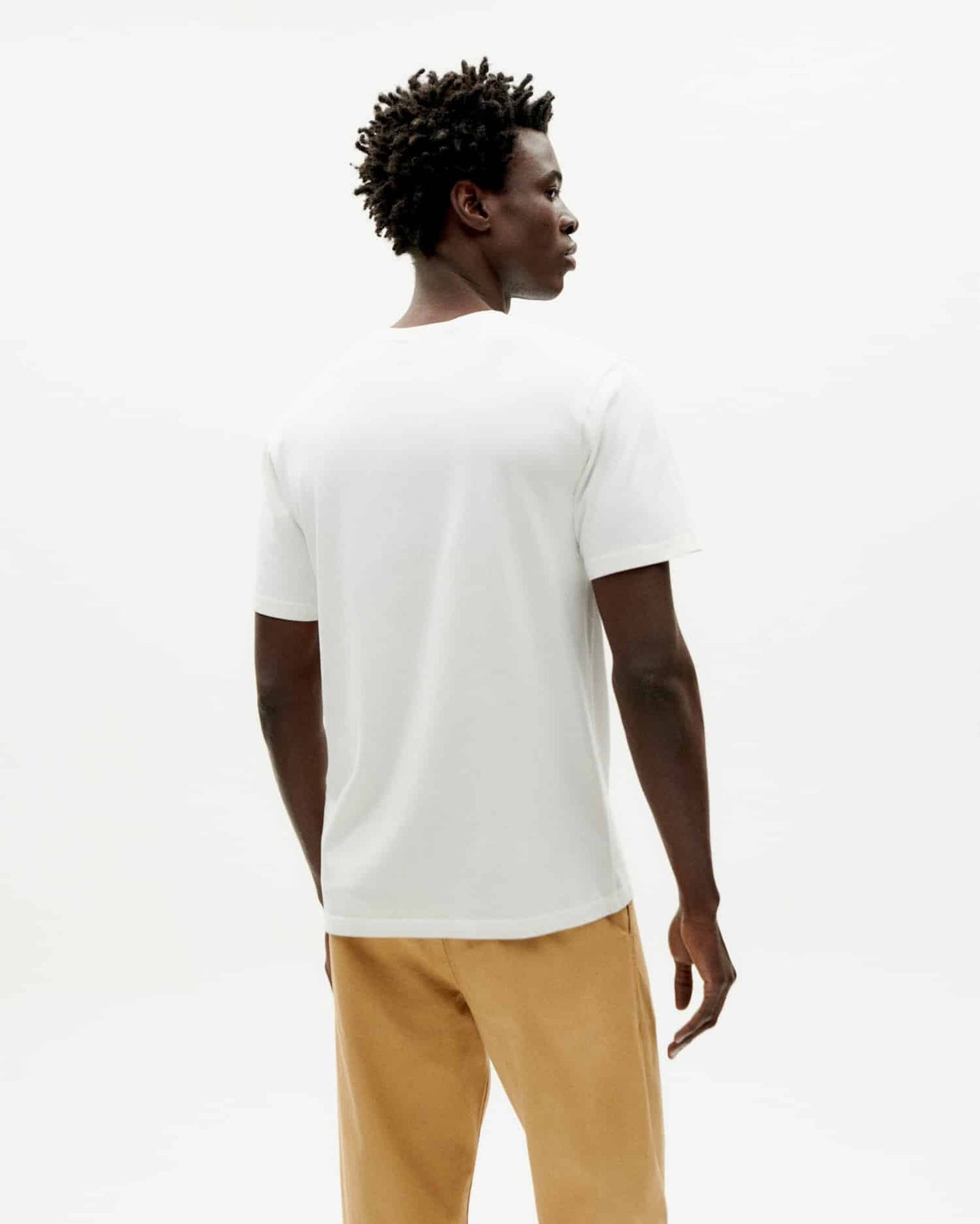 T-shirt imprimé en coton bio | Blanc "barquito t-shirt snow white"