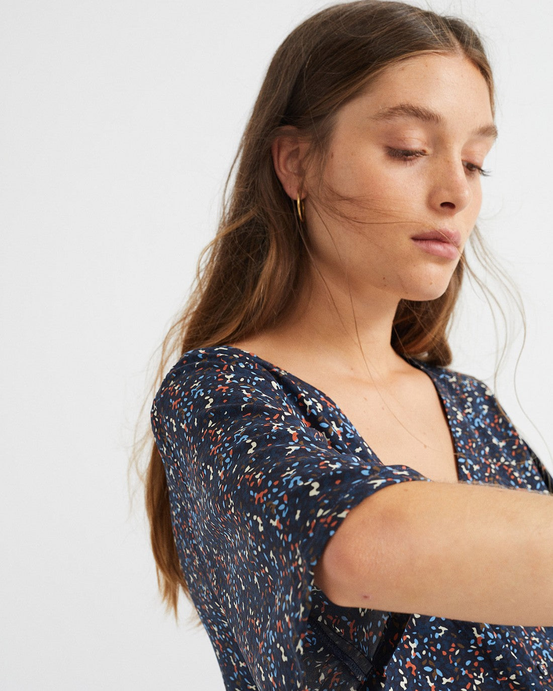 Blouse à imprimé fleuri en Ecovero - Libelula