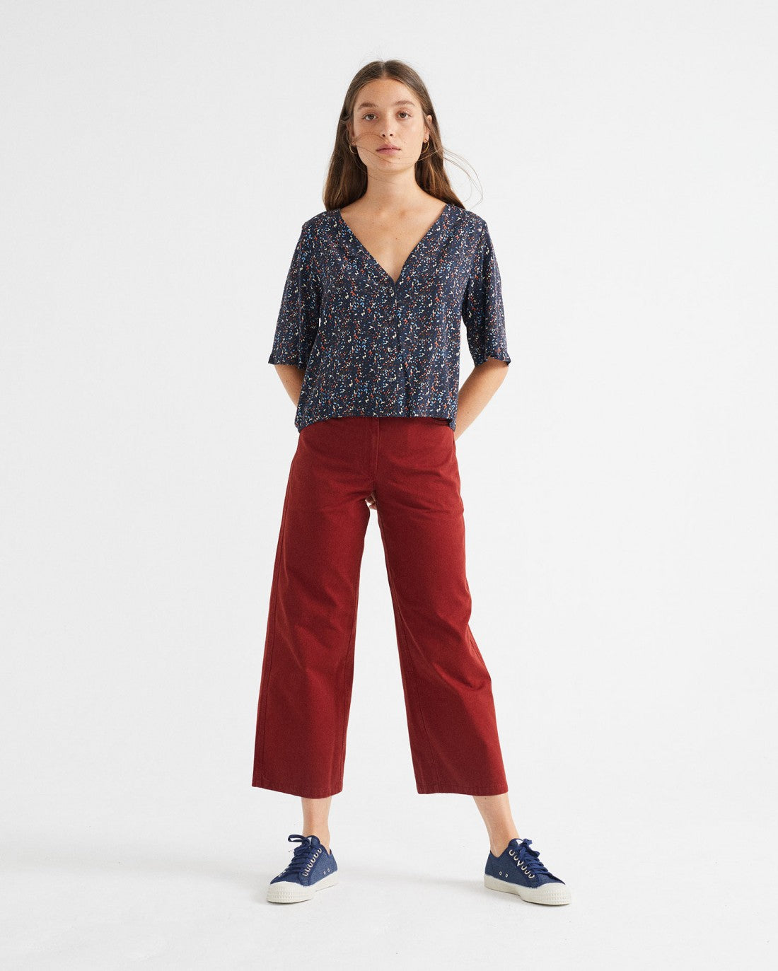 Blouse à imprimé fleuri en Ecovero - Libelula