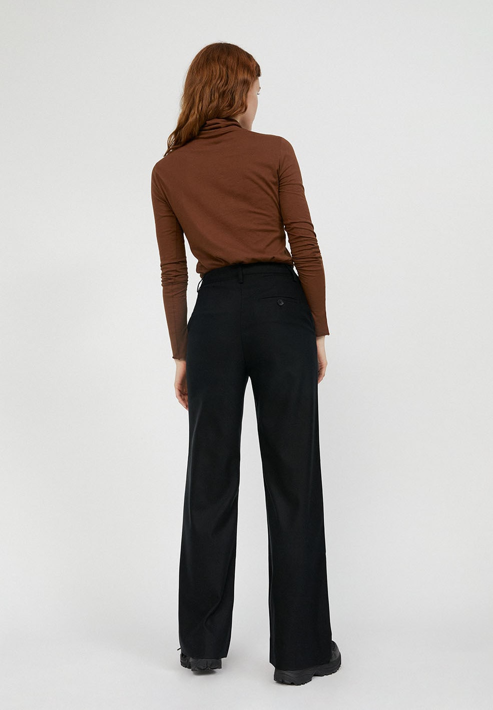 Pantalon noir en tencel - NAGISAA black