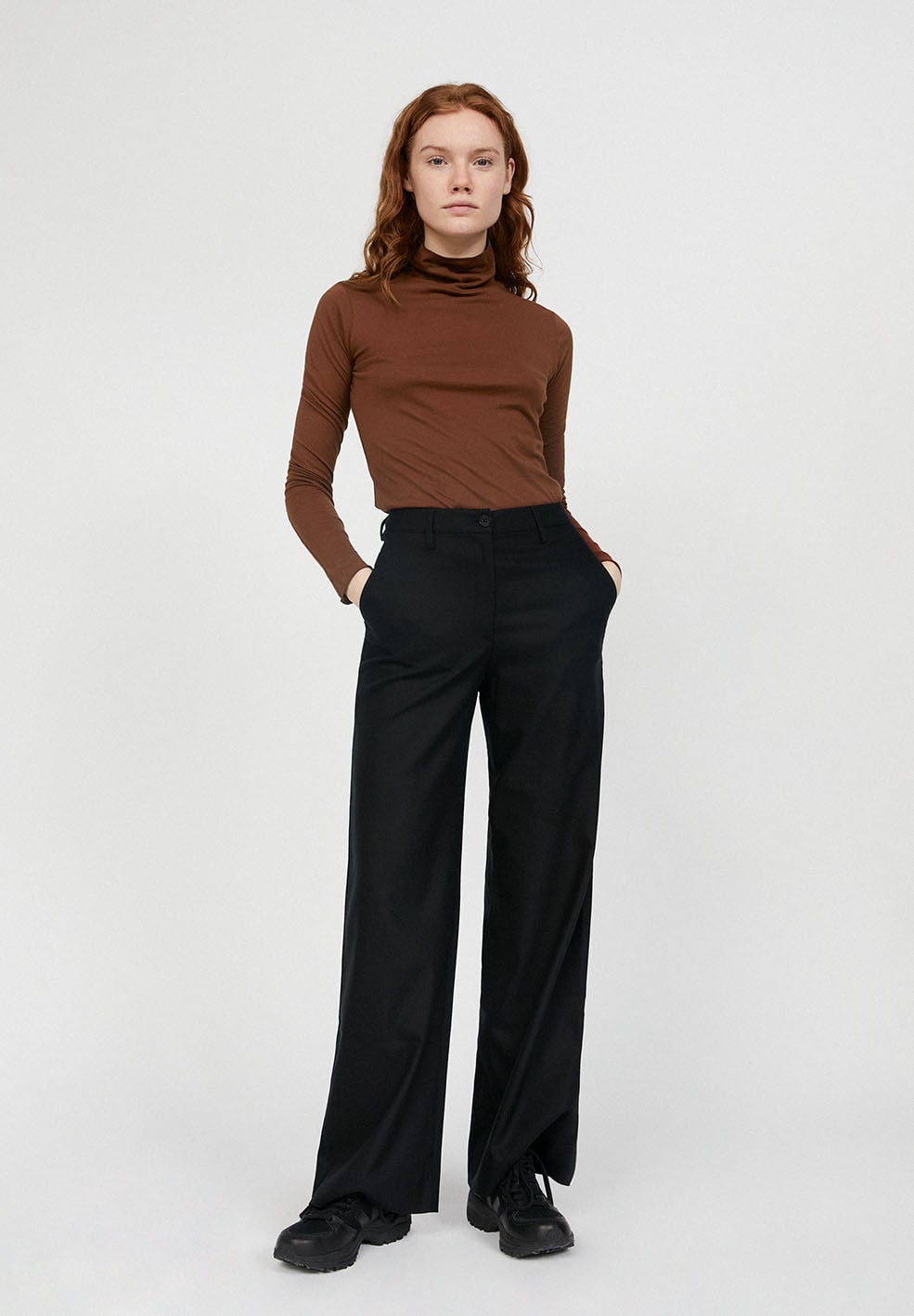 Pantalon noir en tencel - NAGISAA black