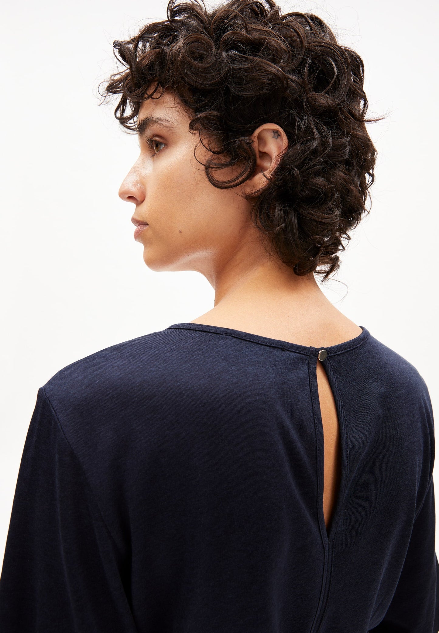 Combinaison marine en tencel et coton bio - nailaa solid night sky