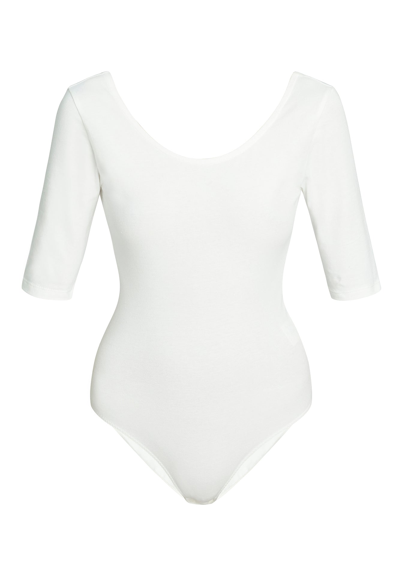 Body blanc en coton bio - nicole
