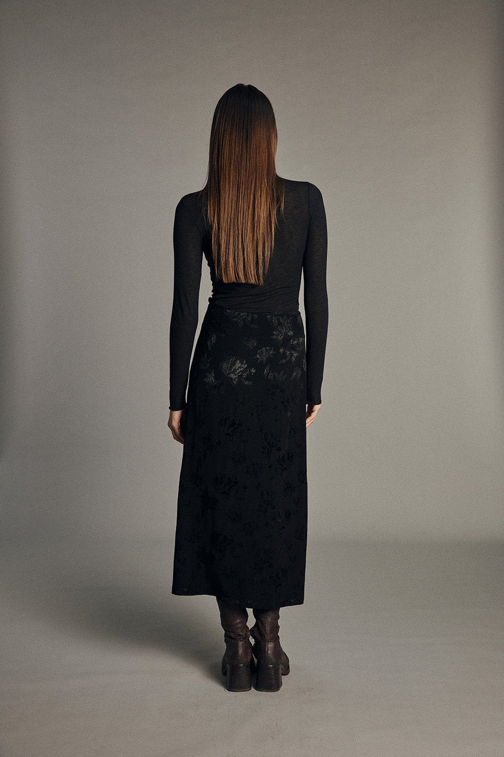 Jupe en ecovero® | noir "alison"