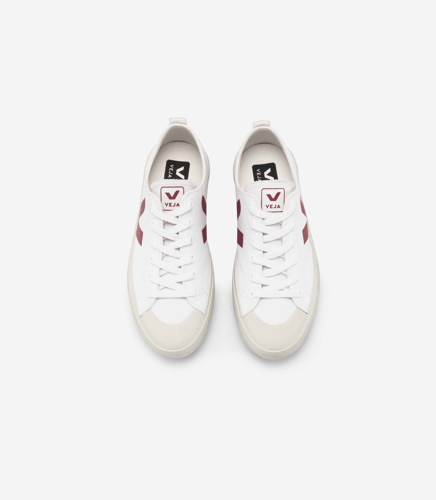 Baskets nova canvas white marsala