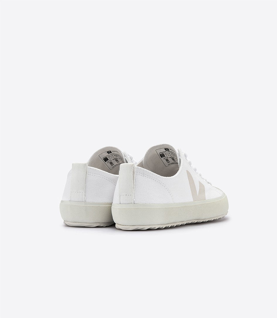 Baskets nova canvas white pierre