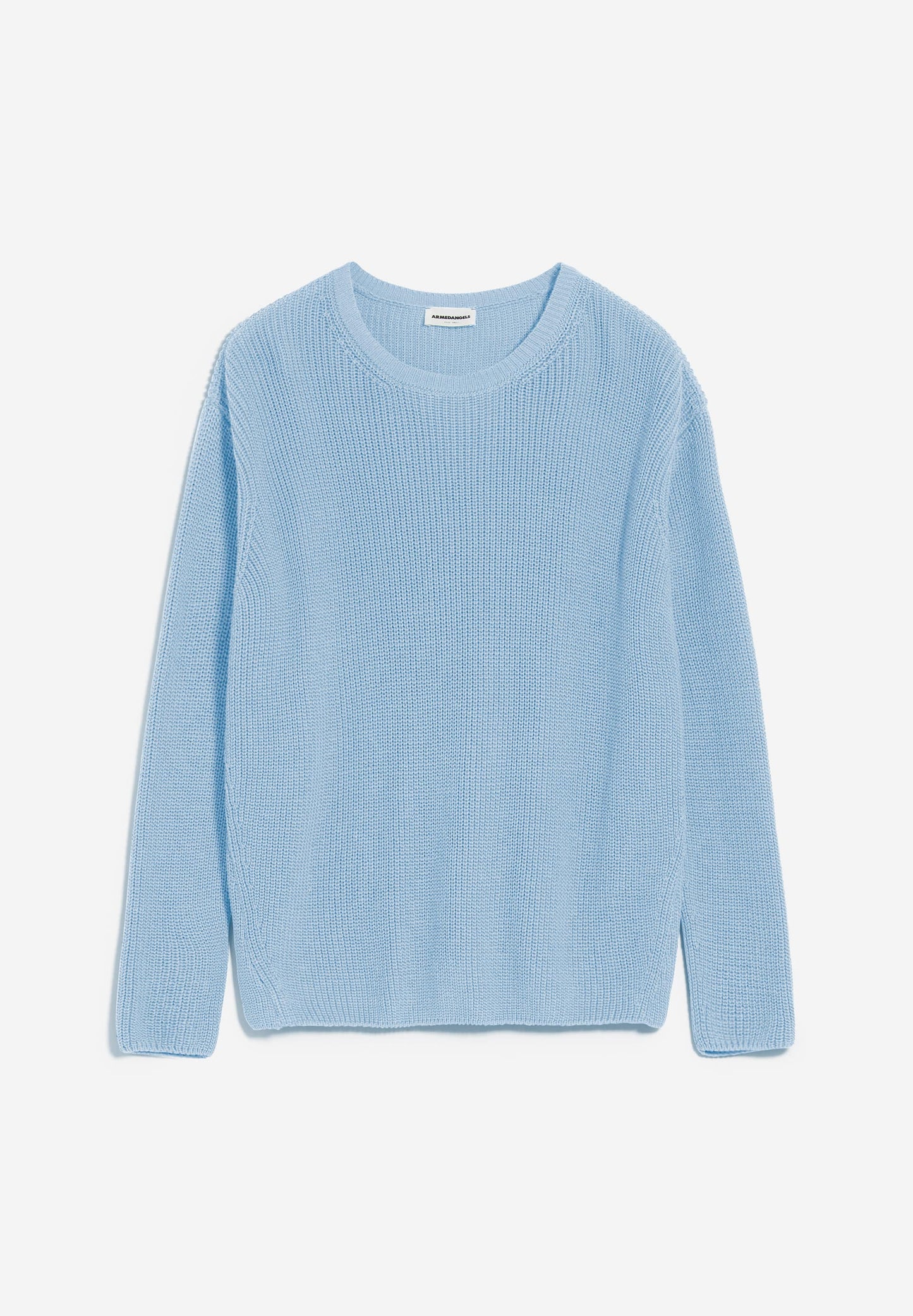 Pull bleu clair en coton bio - nuriellaa seafoam