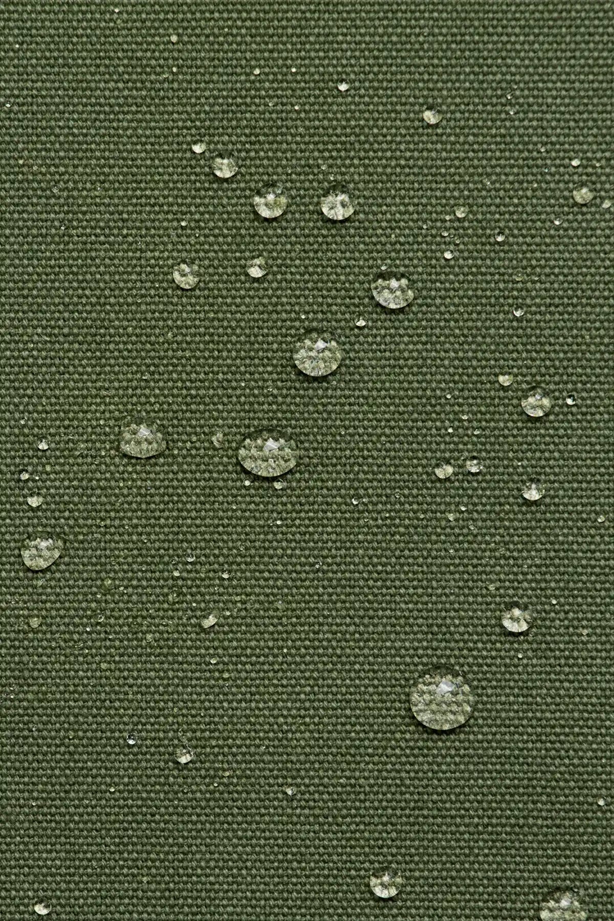 Sac de voyage déperlant en coton biologique | vert "yves olive"