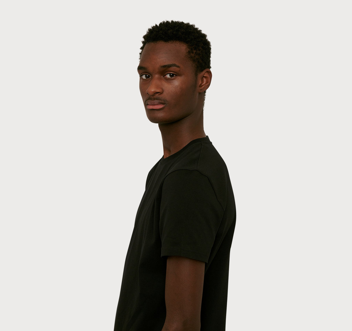 T-shirt en coton bio | Noir "organic cotton tee black"