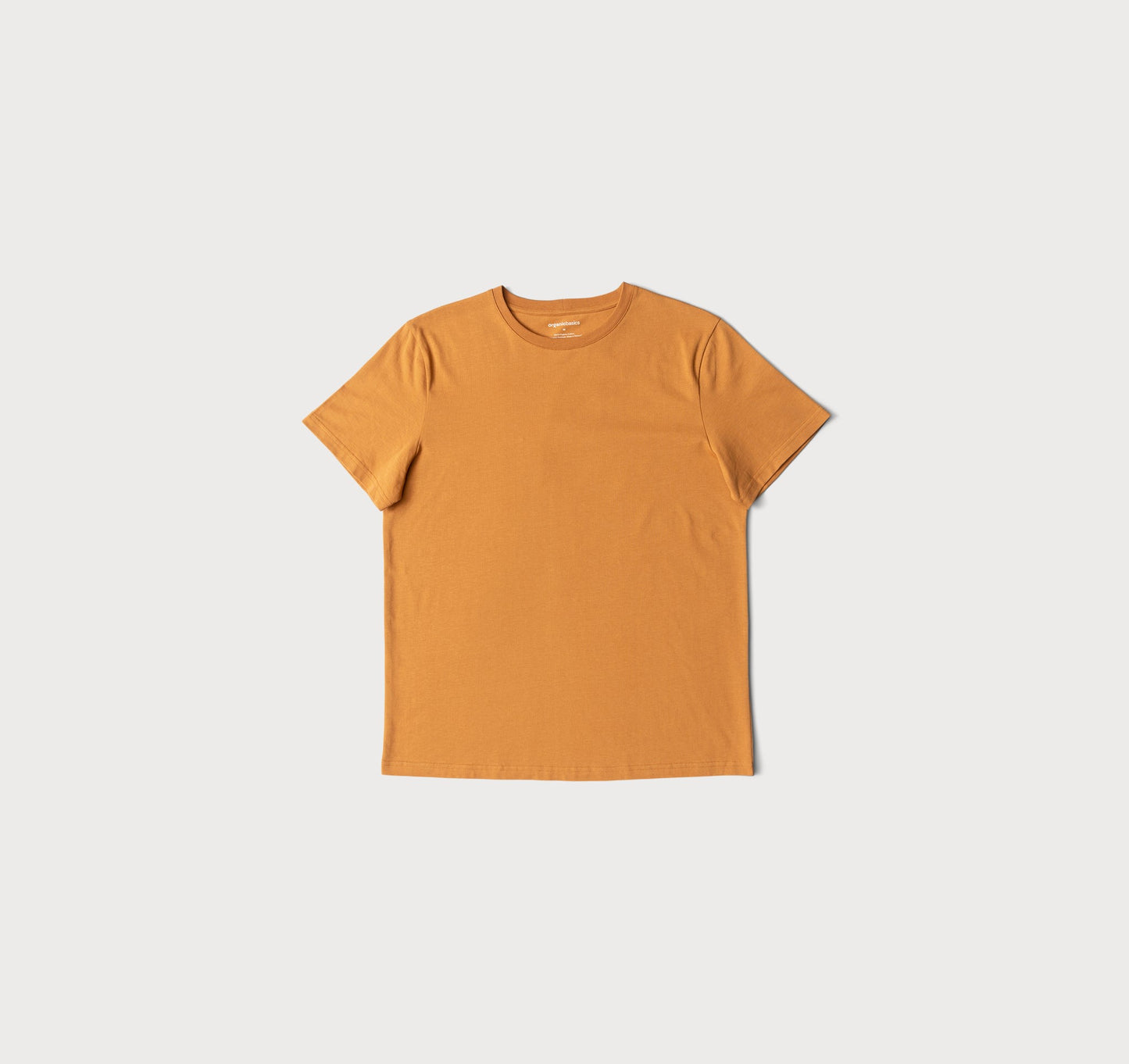T-shirt en coton bio | Ocre "organic cotton tee ocher"