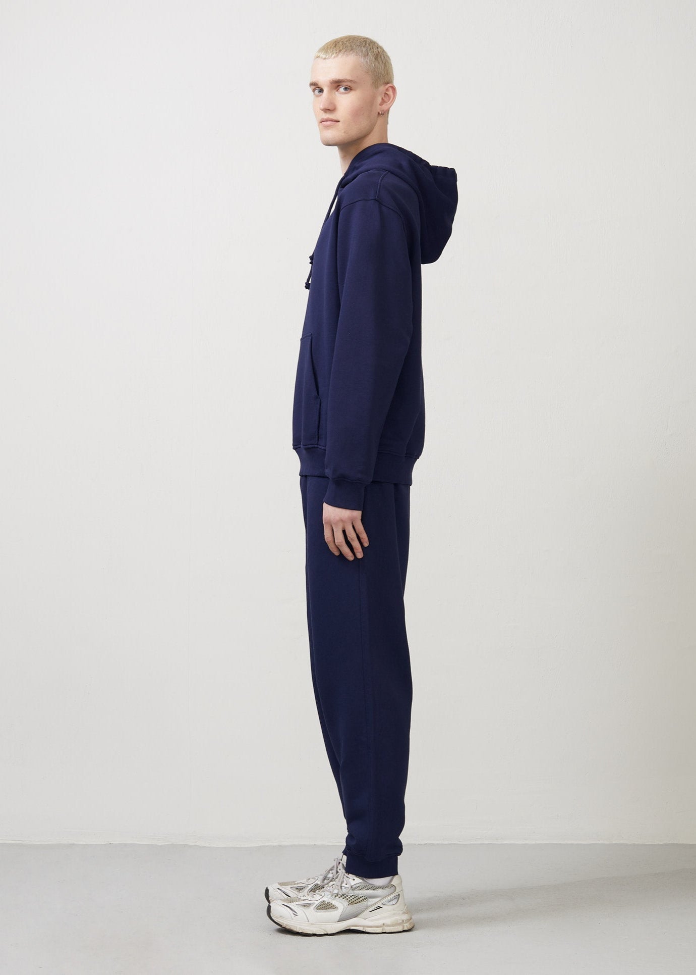 Sweat à capuche en coton bio | Marine "organic cotton sweat hood navy"