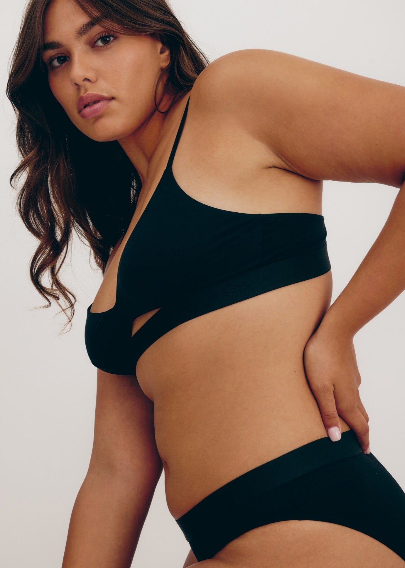 Culotte en tencel | Noir "soft touch briefs black"