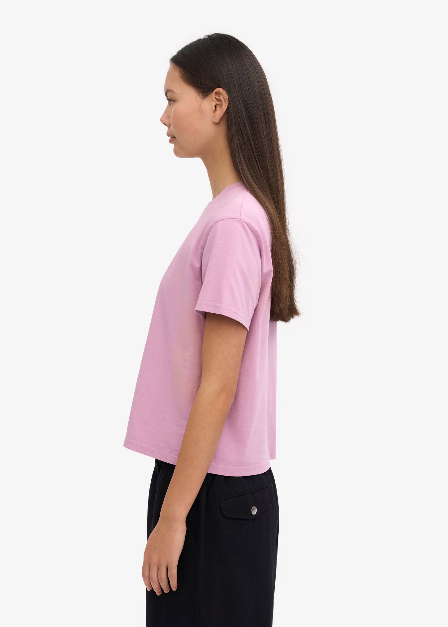 T-shirt en coton bio | rose "cherry blossom"