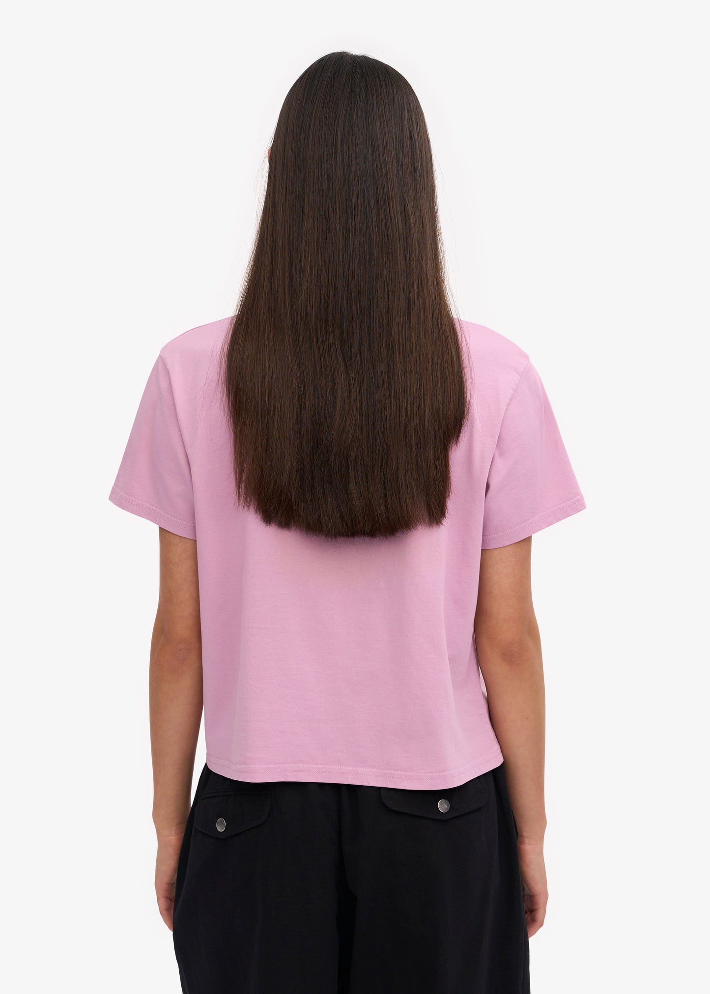 T-shirt en coton bio | rose "cherry blossom"