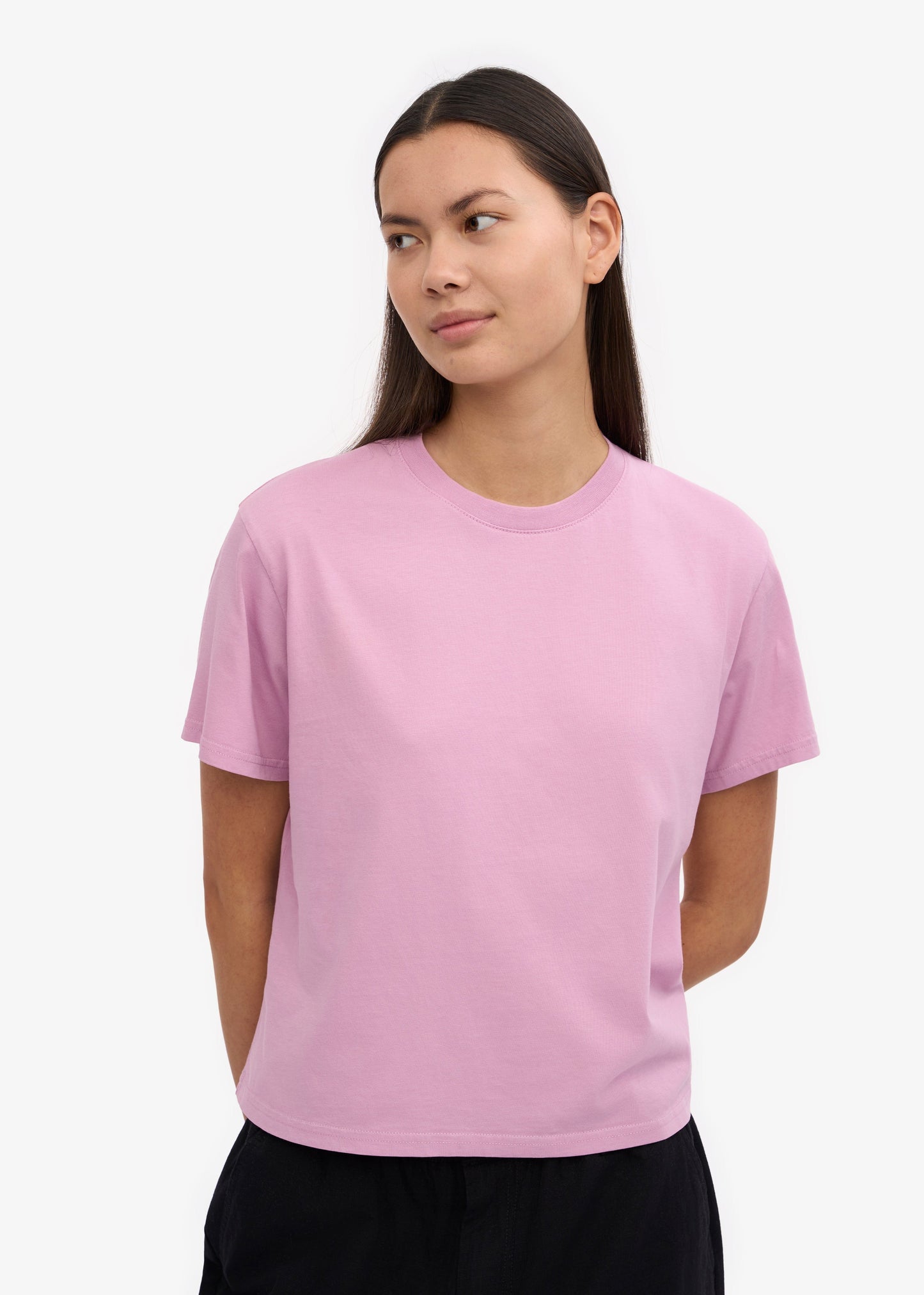 T-shirt en coton bio | rose "cherry blossom"