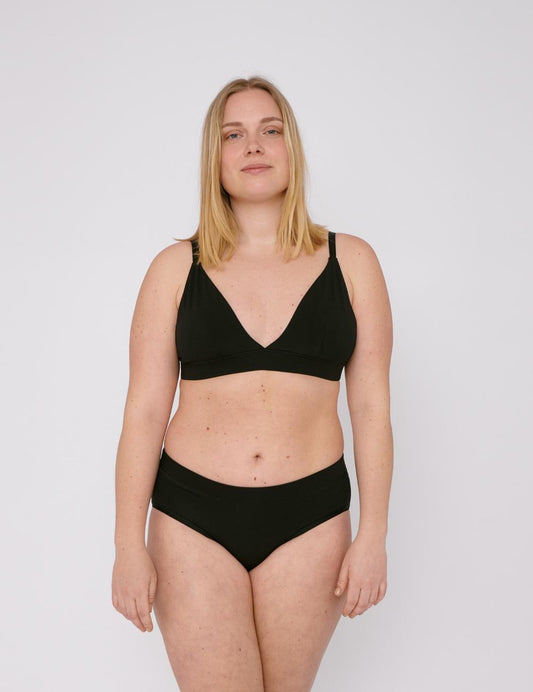 Pack 2 culottes en coton bio | noir "black"