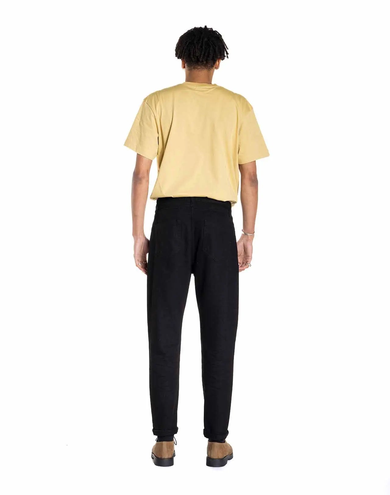 Pantalon en coton bio | noir "jacquot"