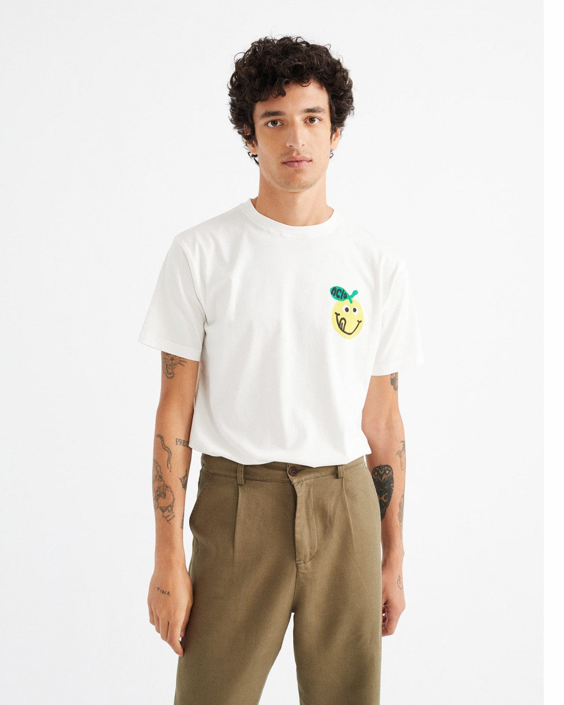Pantalon kaki en chanvre, coton bio et tencel - Moero