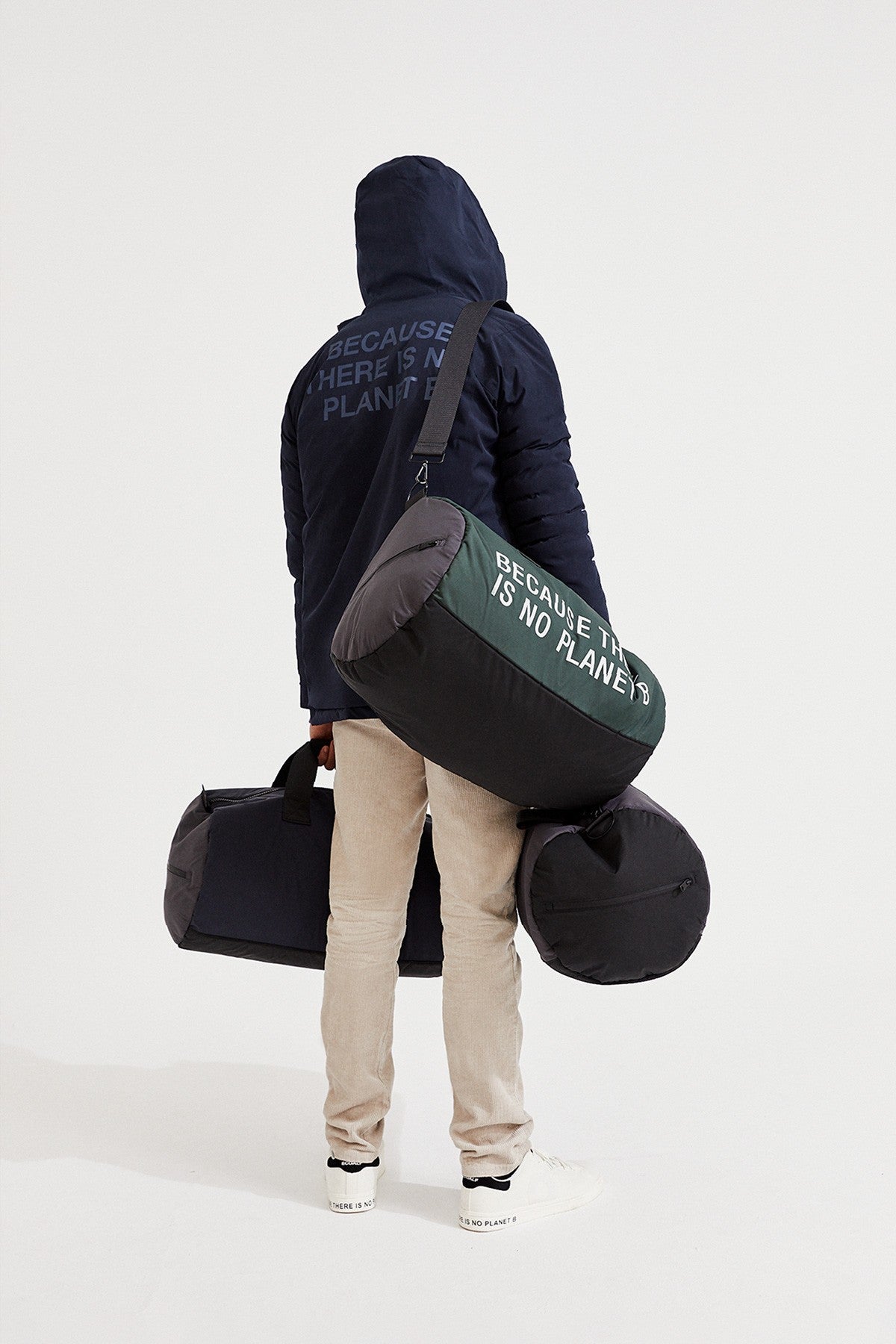 Manteau imperméable marine recyclée - PARIS SAIL