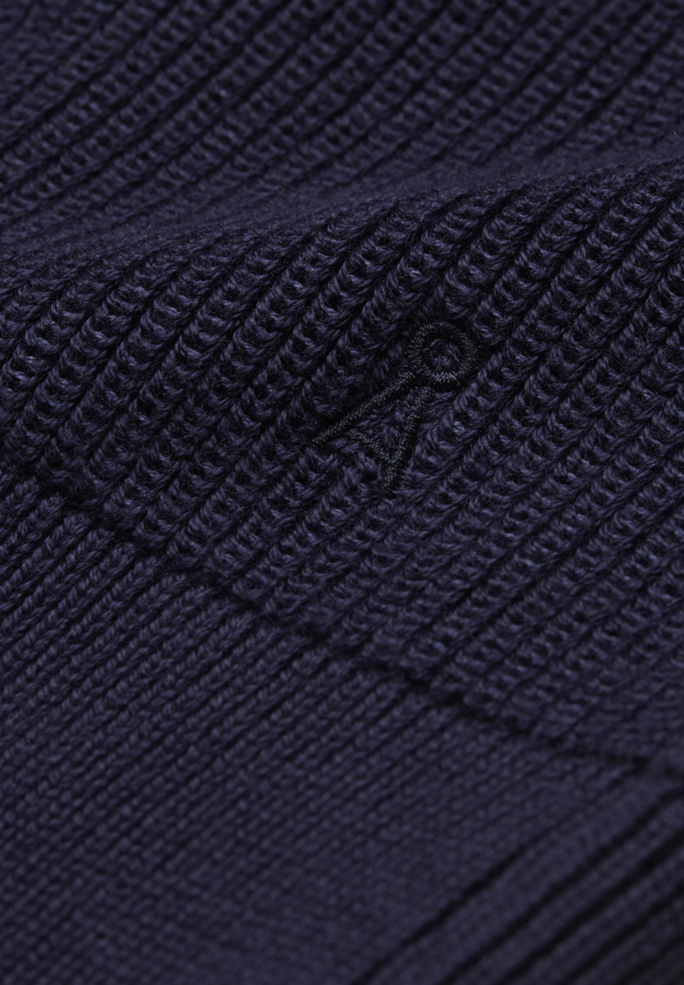 Gilet zippé marine en coton bio - Plaata