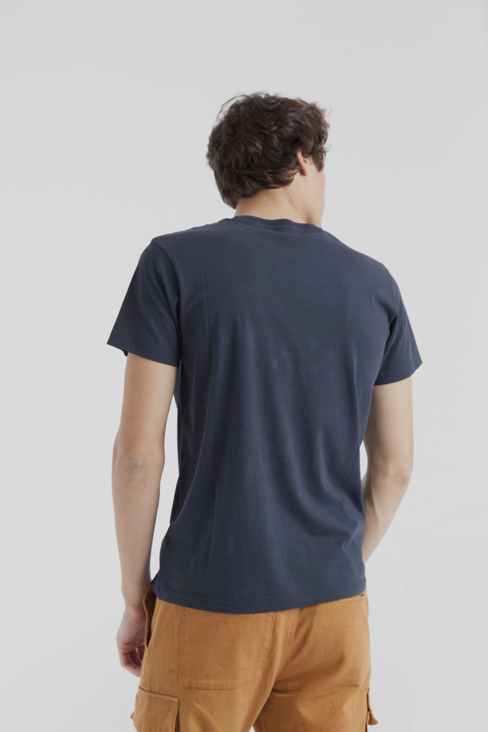 T-shirt marine en coton bio - planet ocean