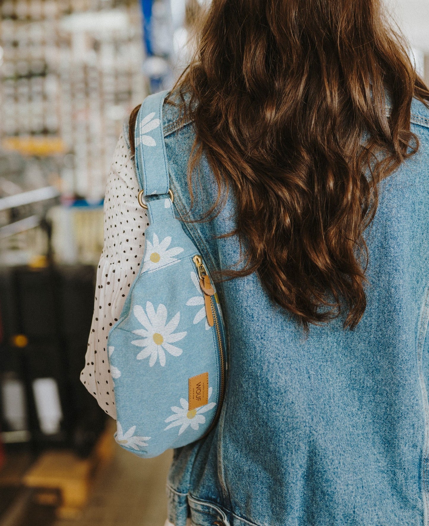 Banane à motifs en coton bio | "drew waistbag"