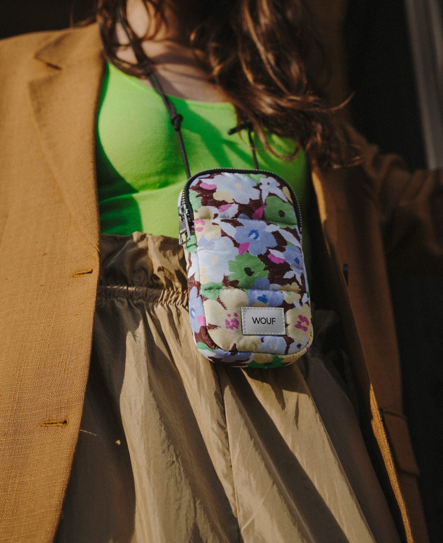 Pochette téléphone en recyclé | "lola phone bag"