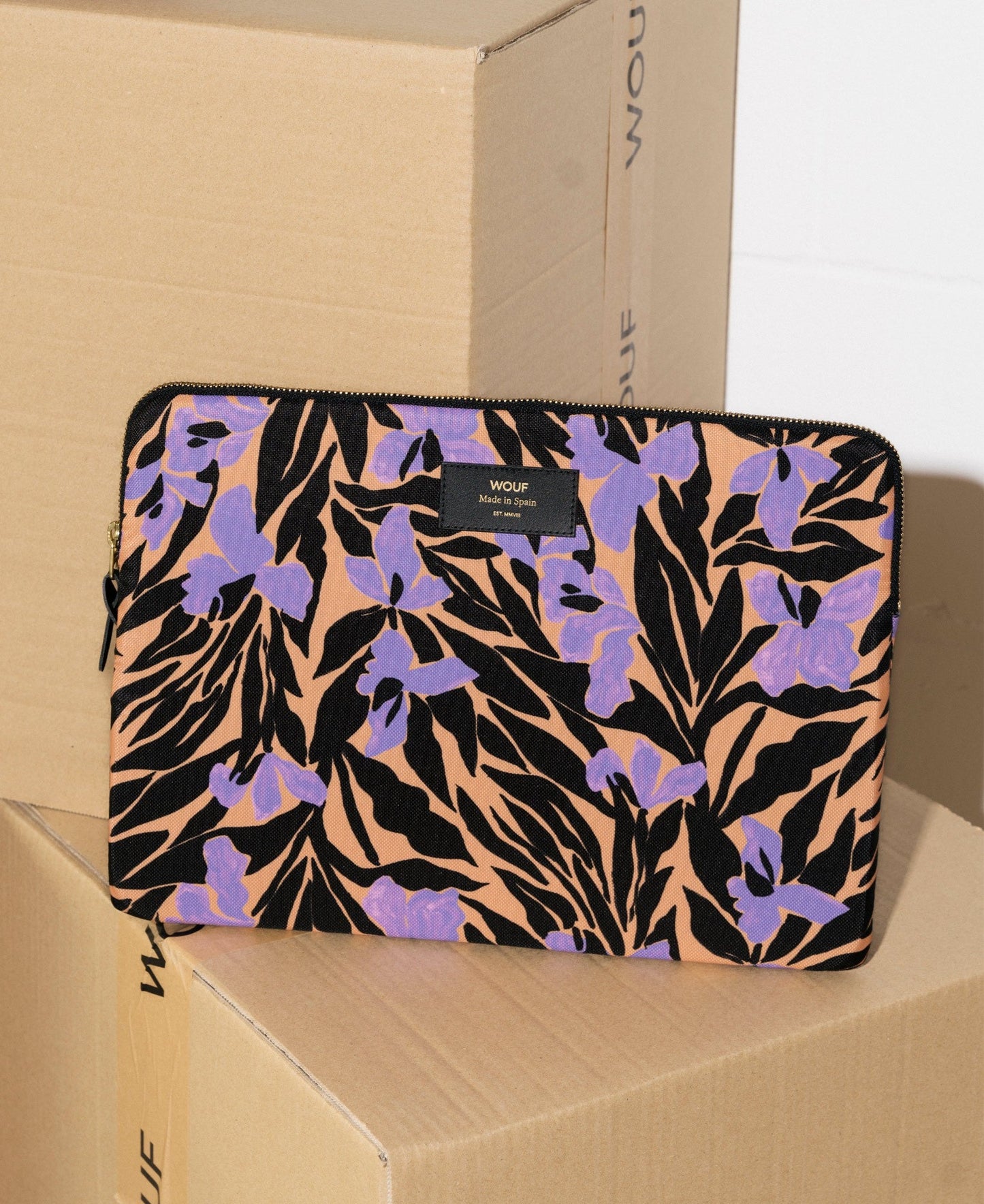 Pochette ordinateur en recyclé | vera laptop sleeve 13" & 14"