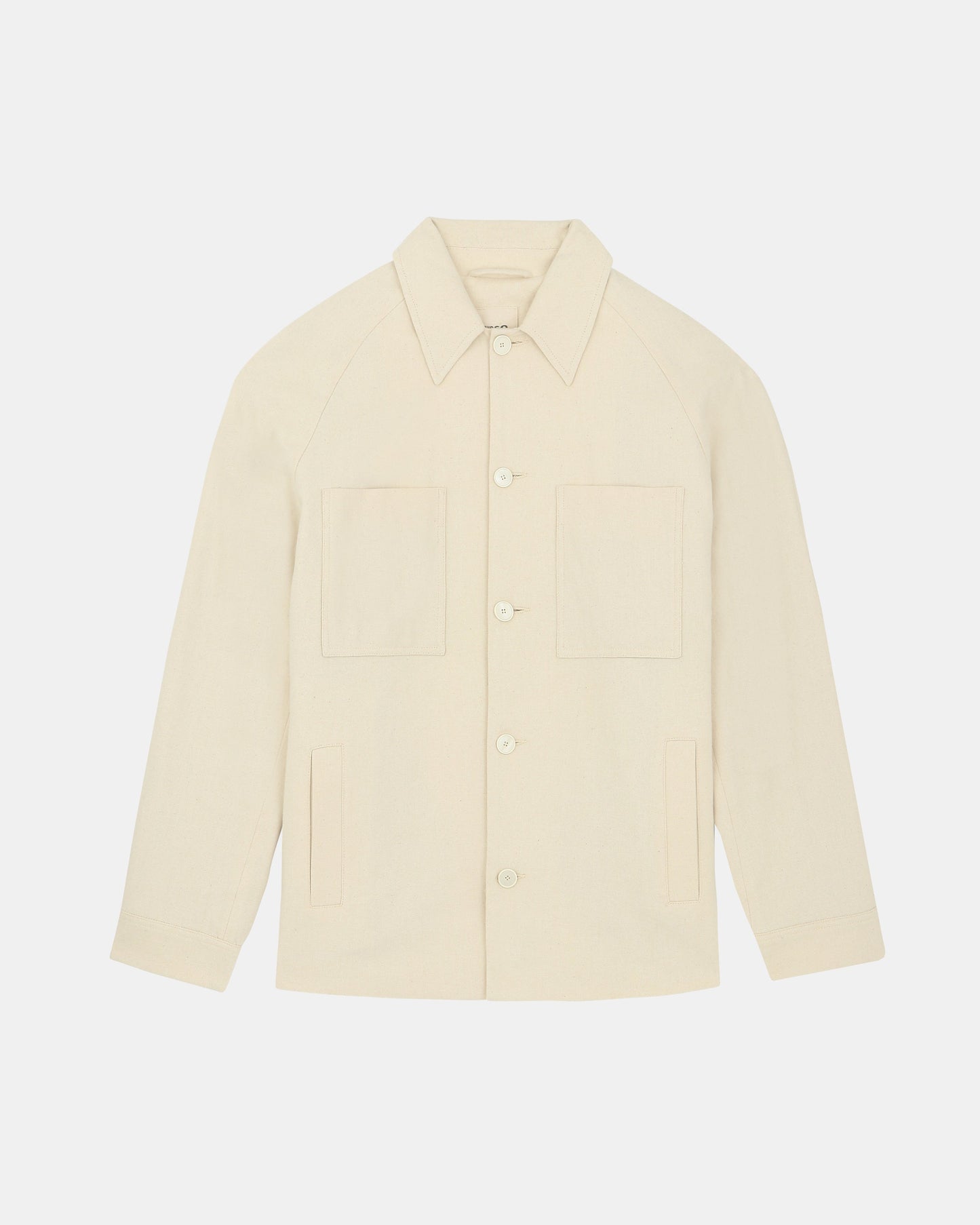 Veste en coton bio | écru "aberdeen - ecru"