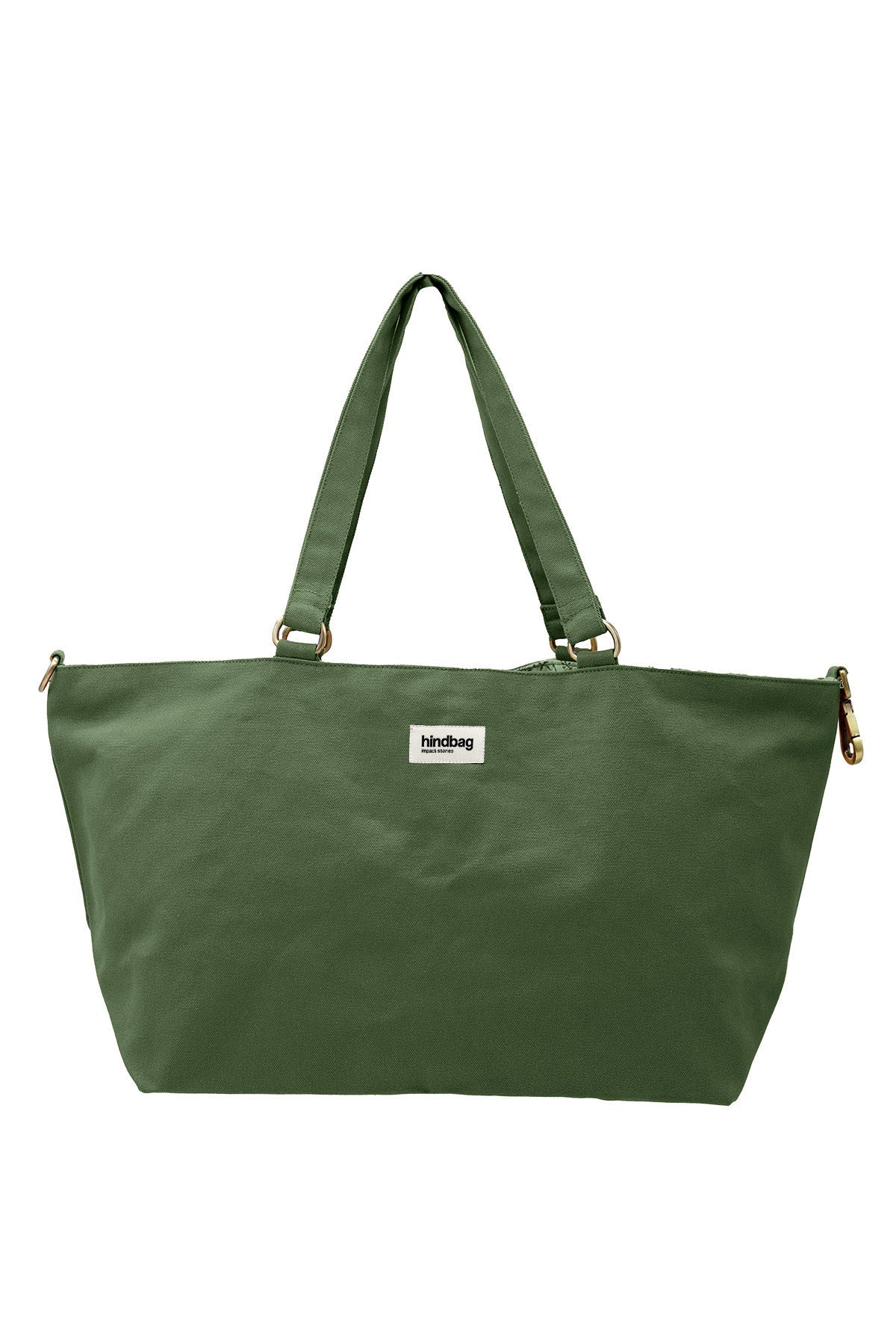 Sac cabas en coton bio | Olive "raphaëlle olive"