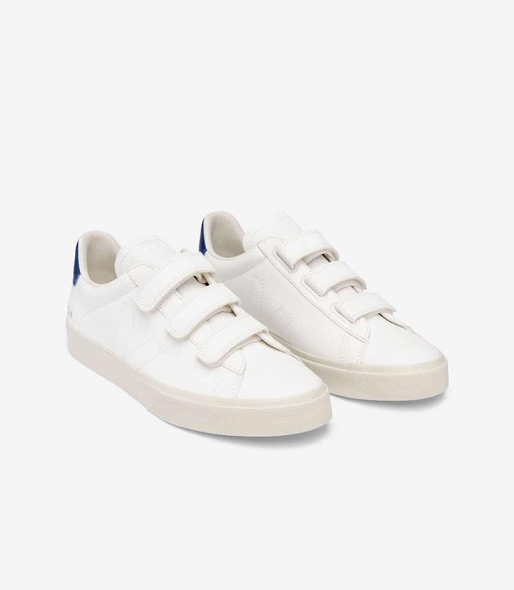 Baskets recife chromefree leather extra-white cobalt