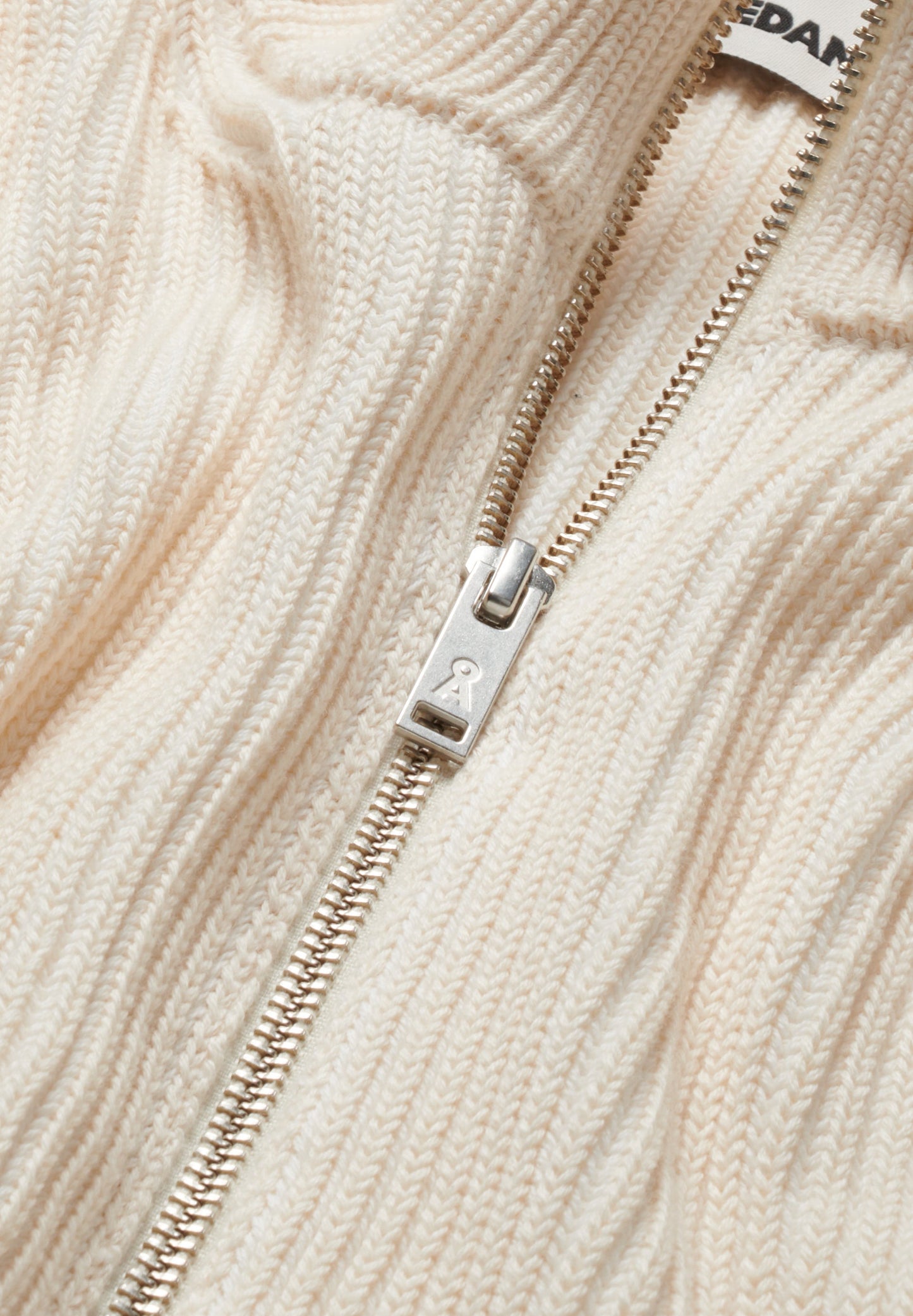 Gilet en coton bio | beige "rebeccaa vanise - oatmilk-light oatmilk"