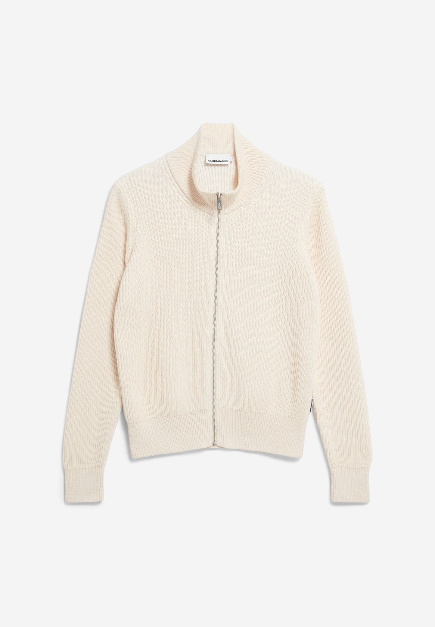 Gilet en coton bio | beige "rebeccaa vanise - oatmilk-light oatmilk"