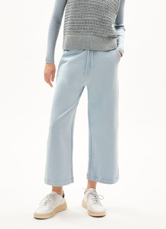 Jogging bleu ciel en coton bio - rivaana morning sky