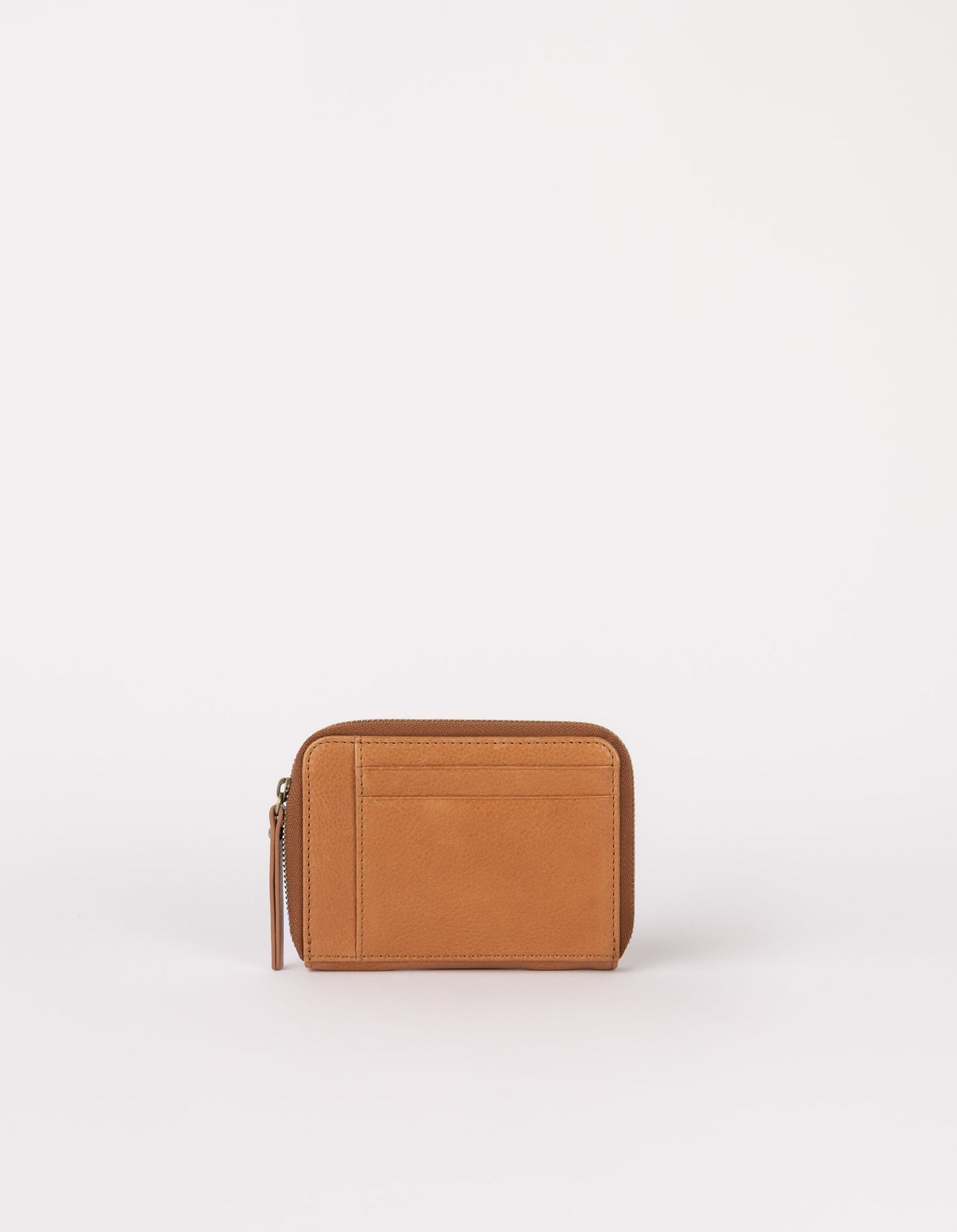 Portefeuille en cuir certifié |  marron "Robbie - Wild Oak soft grain leather"