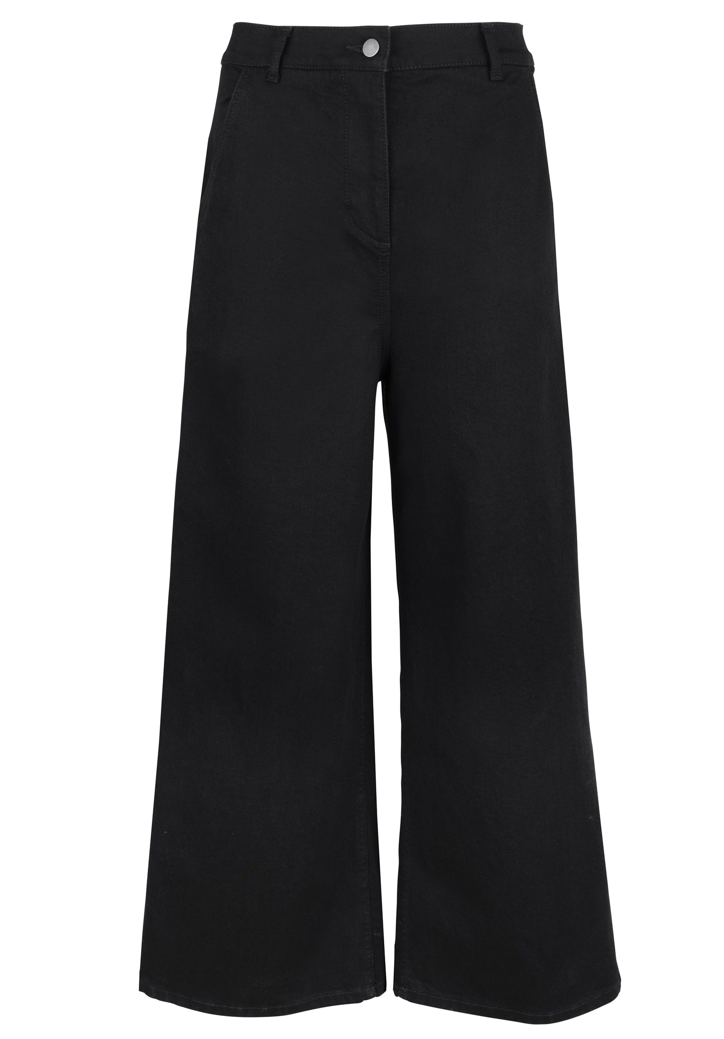 Pantalon ample noir en coton bio - Rochelle
