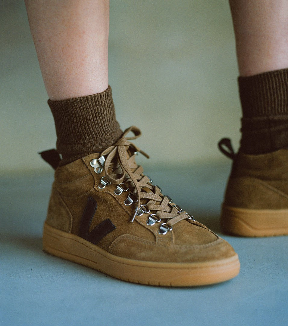Baskets roraima suede brown black