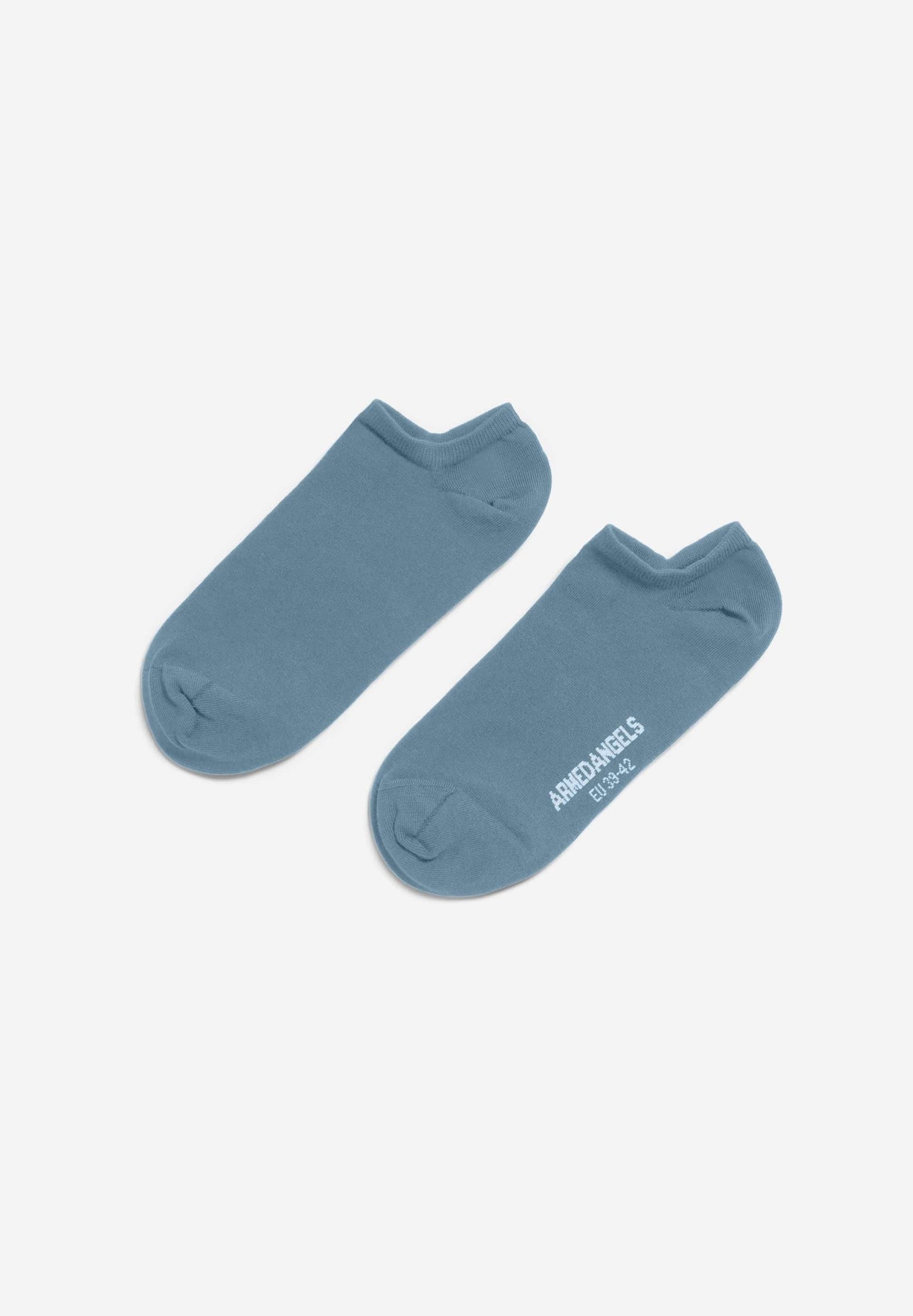 Chaussettes courtes en coton biologique | bleu "saalvo - pigment blue"