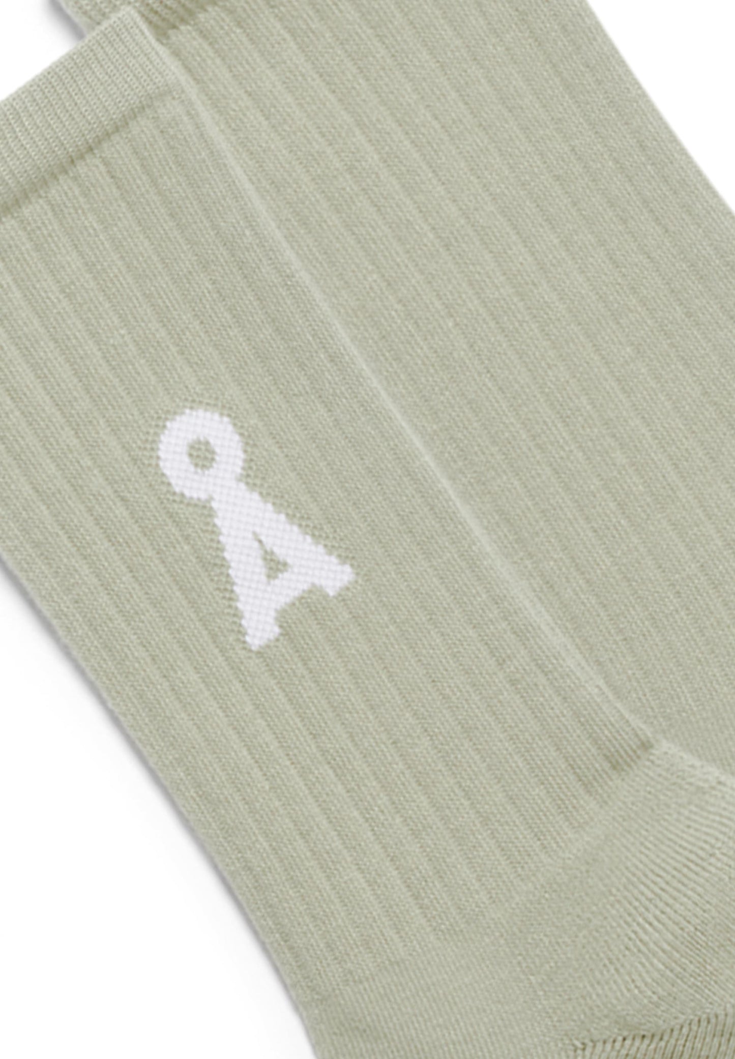 Chaussettes en coton biologique | vert "Saamus bold - seagreen"