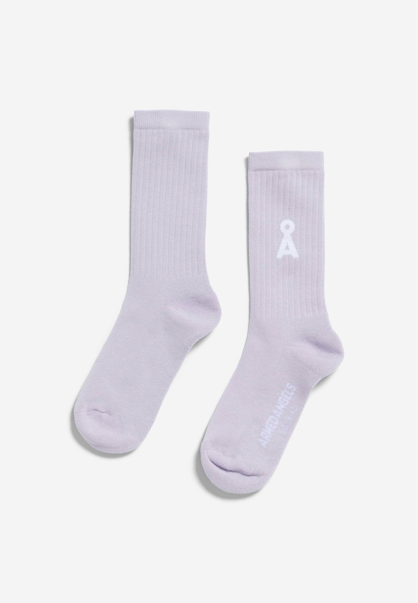 Chaussettes en coton biologique | violet "Saamus bold - soft lilac"