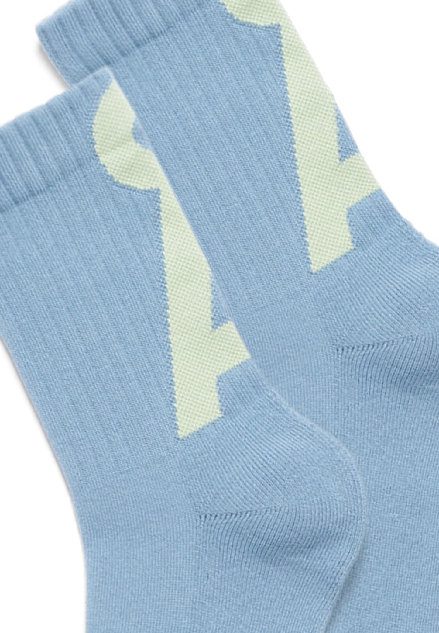 Chaussettes en coton biologique | turquoise "Saamus short - pigment blue-green ash"