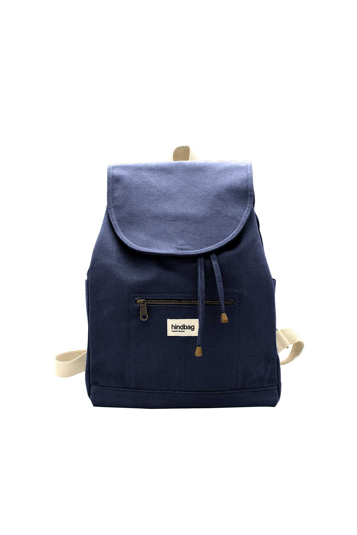 Sac à dos 17L en coton bio | olive "eliot marine"