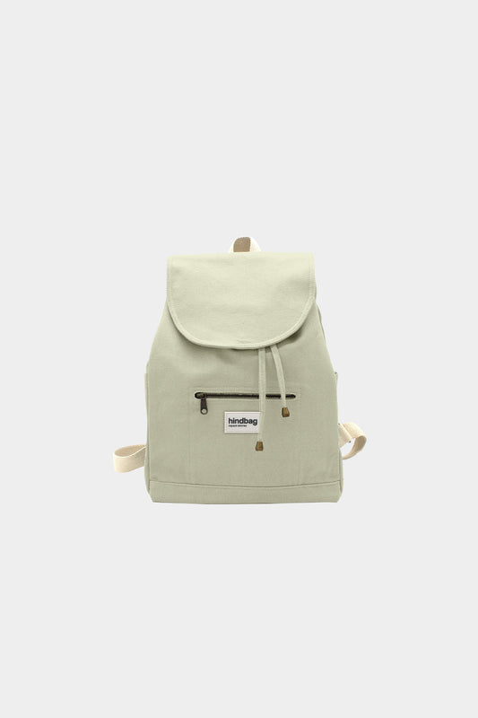 Sac à dos en coton biologique | vert "eliot - argile"