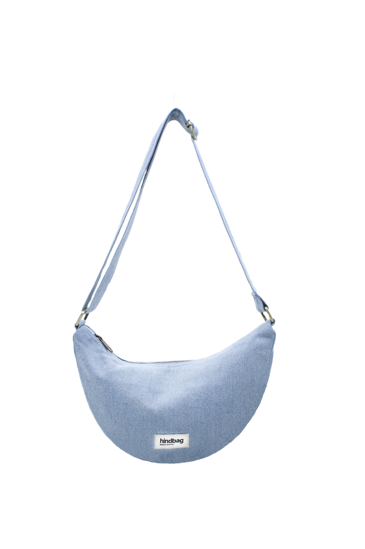 Banane en coton bio | Denim bleu "andrea denim bleu"