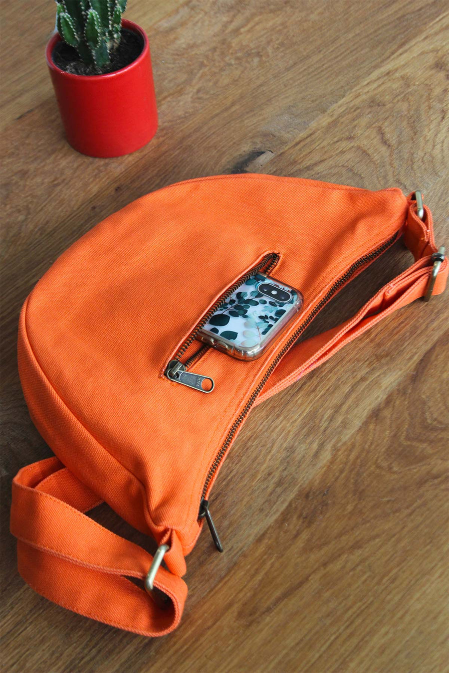 Banane en coton bio | Orange "andrea holi orange"