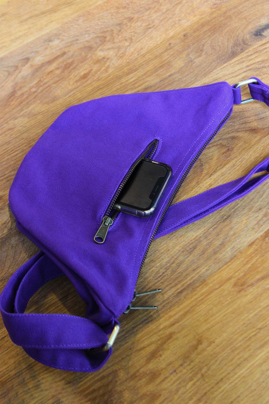 Banane en coton bio | Violet "andrea violet"