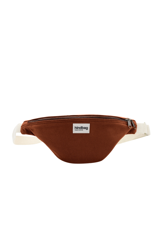 Banane en coton bio | marron "olivia chocolat"
