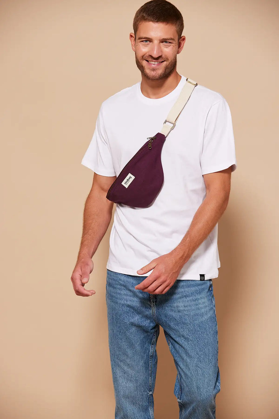 Banane en coton bio | Prune "olivia prune"
