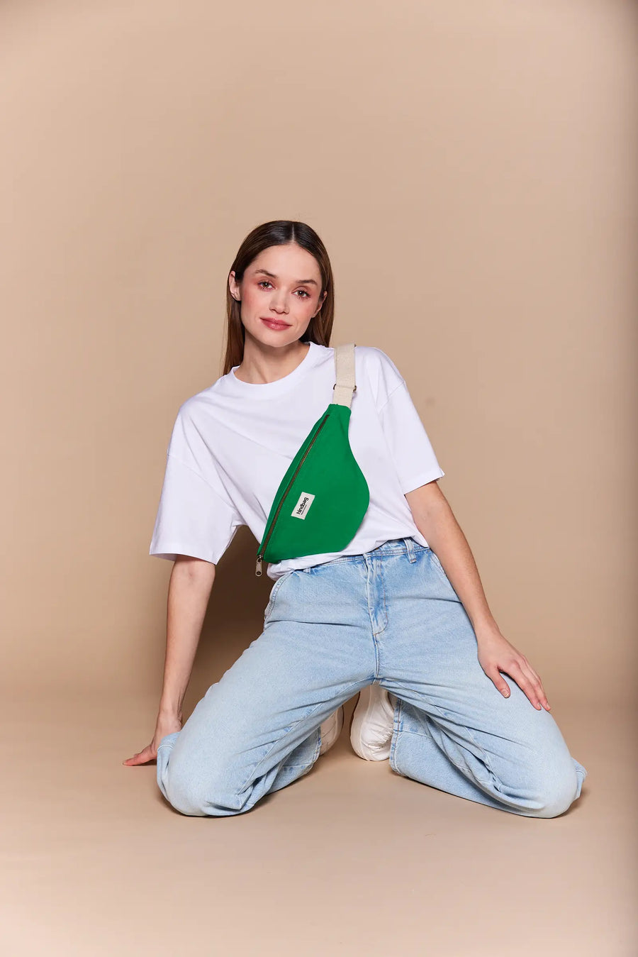 Banane en coton bio | vert "olivia holi vert"