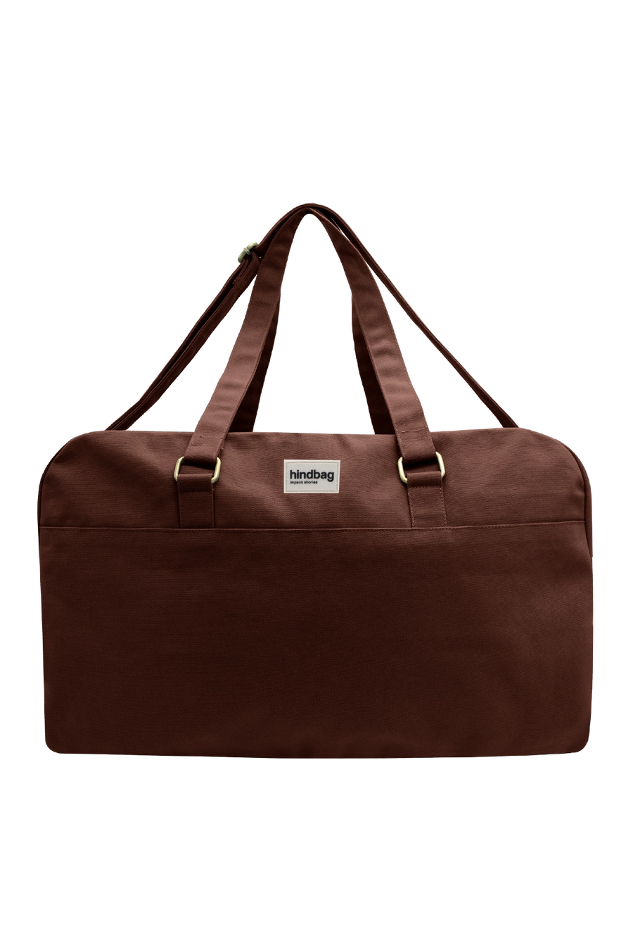 Sac voyage en coton bio | olive "yves chocolat"